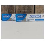 Rexall Sensitive Toothpaste with Fluoride Whitening, 3.4 oz  (set of 2)