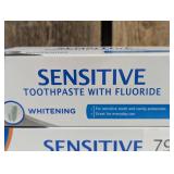 Rexall Sensitive Toothpaste with Fluoride Whitening, 3.4 oz  (set of 2)