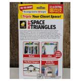 AS-SEEN-ON-TV, Hanger Hooks Triple Closet Space 18 PC Value Pack
