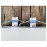 True Living Rubberized Hangers, 6 ct  (set of 2)