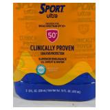 Banana Boat Sport Ultra SPF 50 Sunscreen Lotion, 8oz Ea, 2 ct