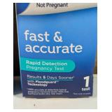 Clearblue Rapid Detection Pregnancy Test, Home Pregnancy Kit, 1 ct  (set of 2)