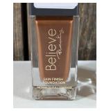Believe Beauty Skin Finish Foundation, Chestnut  (set of 2)