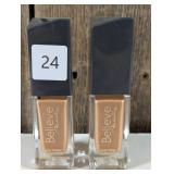 Believe Beauty Skin Finish Foundation, Tawny  (set of 2)