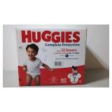 Huggies Complete Protection Baby Diapers, Size 7