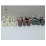 18 Piece Candle Set - 3 Skus with Qty 6 = 18 Candles Total