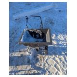 Pull Behind Salter/Seeder - Push bar as well