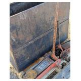 1.5 Ton Floor Jack with Handle - Red