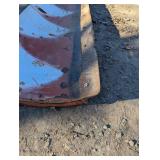 Heavy duty plow blade with edge 90 in Long