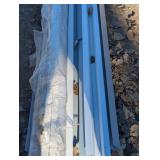Assorted pile of mixed aluminum J&F Channel siding trim 10 ft long some small mixed parts - White