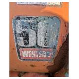 Heavy duty plow blade with edge 90 in Long