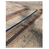 Pair of heavy duty ramps 8 ft. X 1 ft