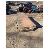 10 - 8 foot Banquet tables - wood tops - see pics