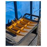 20" Rake for 1 ton mini excavator - Root Rake