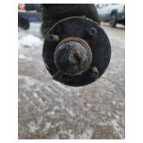 Aprox 5 ft Axel with 4 Bolt Hub