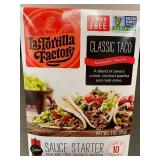 AL 2 - La Tortilla Factory Classic Taco Sauce Starter 8-Pack, Gluten-Free, Best by 5/16/24