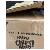 ME 4 - Mini Chips Ahoy! Bulk Case - 122 Sealed 1 oz Pouches (Best by Jan 2026)