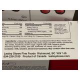 TX 3 - 4x Lesley Stowe Raincoast Crisps Cranberry and Hazelnut Crackers - 5.3 oz (150 g)