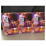 AS 4 - 3 Taco Bell Loaded Nachos Cravings Kits, Best By May 2025, Sealed