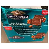Trol - Ghirardelli Milk Chocolate Sea Salt Caramel Bars - 16x1.06oz