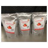 UT 4 - 3 pk Great Western Strawberry Donut Sugar 32 oz Bags - Best By 4/10/25