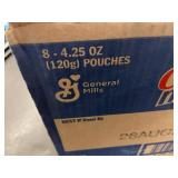 MD 3 - Chex Mix Remix Cheesy Pizza Snacks 8-Pack, 4.25 oz Pouches, Exp 8/2025