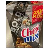 KS 4 - Chex Mix Bold Party Blend, 8 Pack 4.5 oz Bags (Best By Oct 2025)