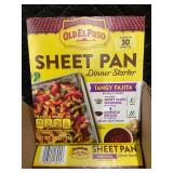 CA 1 - Old El Paso Sheet Pan Dinner Starter Tangy Fajita 10-Pack 3.9oz (110g) - 7/25/2024
