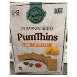 3 Foodies Vegan Pumpkin Seed PumThins Smokey Chedda Cheeze 4.25oz Boxes