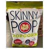 SkinnyPop Original Popcorn 1 oz Bags, Box of 12 (Best By 05/08/2025)
