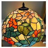 Table Lamp with Tiffany Stained Glass Style Shade