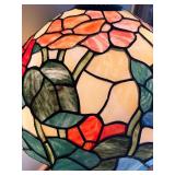 Table Lamp with Tiffany Stained Glass Style Shade