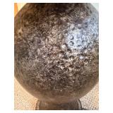 Wicker Armchair & Table Lamp - Removable Cushioned Seat