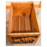 Two Vintage Apple Crates - Orchard Brand Canadian Apples (Vernon, BC)