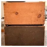Two Vintage Apple Crates - Orchard Brand Canadian Apples (Vernon, BC)