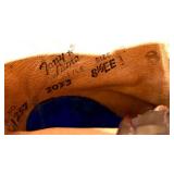 Pre-owned Tony Lama - Two-Tone Leather Cowboy Boots with Embroidered Shaft - Size 8.5 E