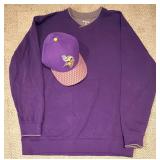 Vikings Hat - New Era NFL & Antigua Vikings Shirt