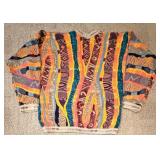 Coogi Knit Sweater - Patchwork Multicolor, Mercerized Cotton