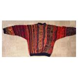 Coogi Patchwork Wool Sweater - Made in Australia
