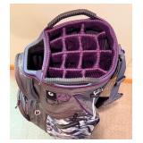 Adams Golf Bag & Ray Cook Classic Plus Chipper & Irons with Red Grips & Umbrella