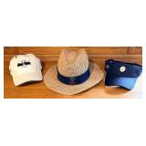 AHEAD Extreme Golf Headwear Lot Burl Oaks Golf Club Caps & Visor