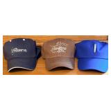 9x Golf Caps: Lot Shadow Hills, North Oaks, Hawktree, The Preserve, The Pines 4Head Logos and more!