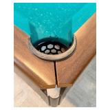 Pool Table - Green Felt, Wood Frame w/ Cues & Balls and Includes a Ping-Pong Table Top with Net and Accessories