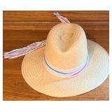 Panama Jack Straw Hat & Other Assorted Hats (5 total)