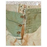 ACE Mfg Flight Ace All Wool Cap & Army Cap Lot with Belt Pants Shirt