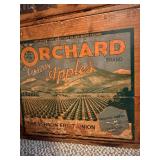 Two Vintage Apple Crates - Orchard Brand Canadian Apples (Vernon, BC)