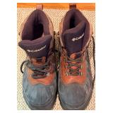 Merrell Slip On Shoes Size 9.5 and Columbia Boots, Hat and Sunglasses