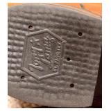 Pre-owned Tony Lama - Two-Tone Leather Cowboy Boots with Embroidered Shaft - Size 8.5 E