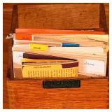 Cookbooks Featuring: Weight Watchers & Minnesota Heritage and many more along with 2 Wooden Recipe Boxes with recipes