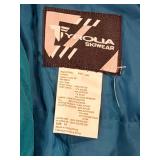 Tyrolia Skiwear Snow Suit - Teal & Black - Size 12 New with tags and Tyrolla Sweater